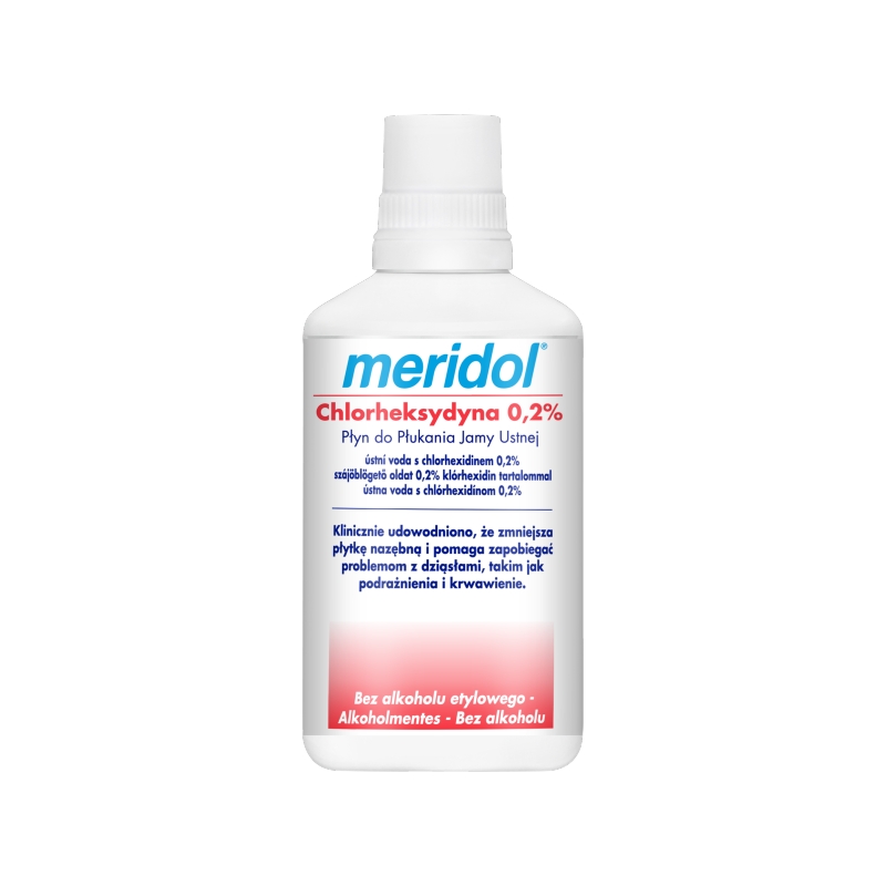 MERIDOL Chlorheksydyna 0,2% , płyn do płukania jamy ustnej, 300 ml