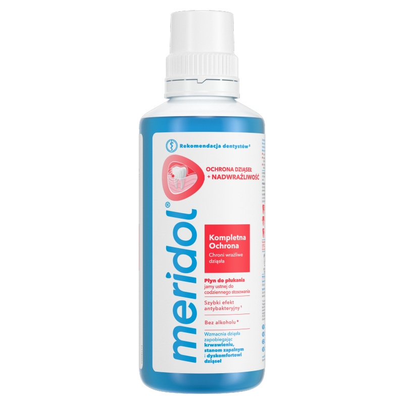 Meridol Complete Care, płyn do płukania jamy ustnej, 400 ml