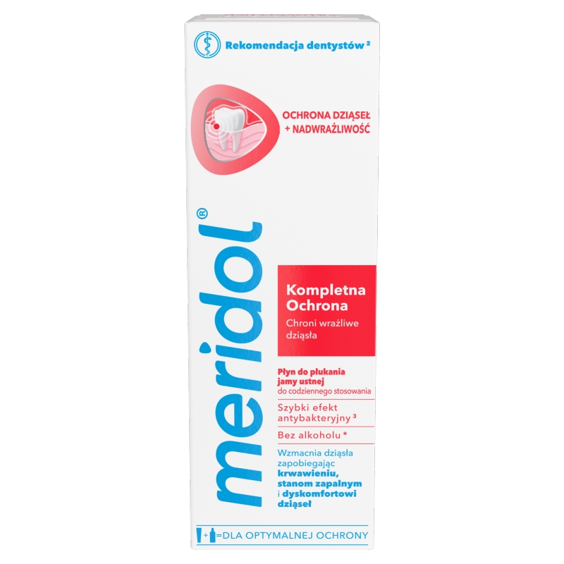 Meridol Complete Care płyn do płukania jamy ustnej, 400 ml