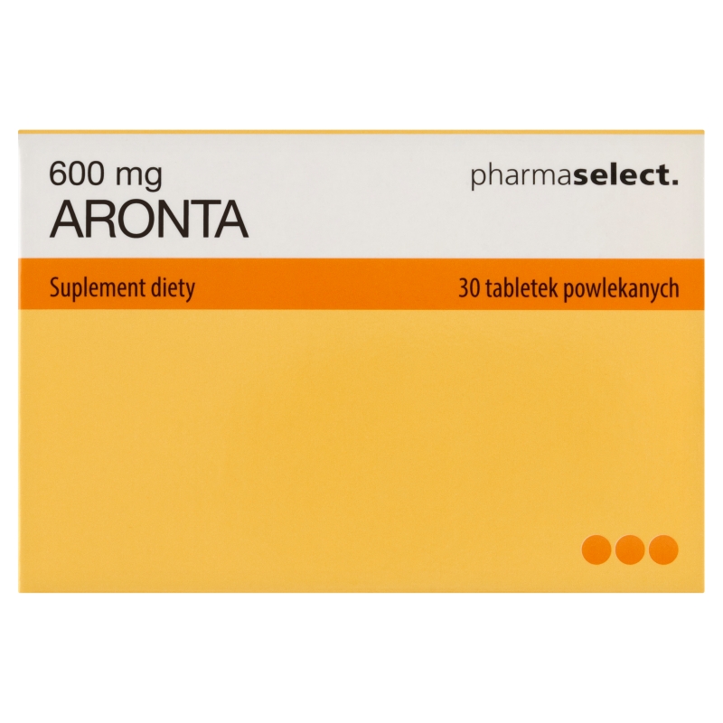 Aronta, tabletki z kurkuminą wspomagającą leczenie stanów zapalnych, 30 szt.