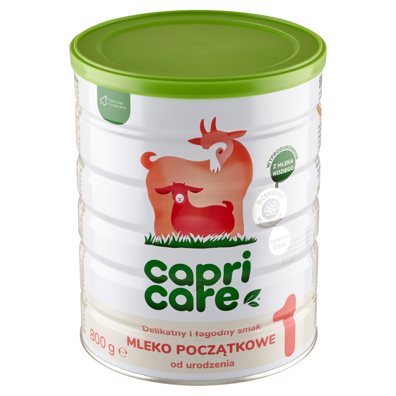 Capricare 1, mleko początkowe modyfikowane oparte na mleku kozim, 800 g