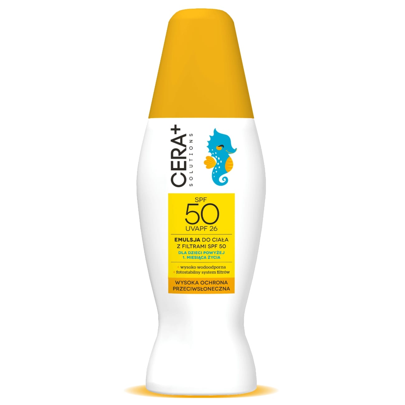 CERA+ SOLUTIONS , emulsja do ciała z filtrami SPF 50, 150 ml