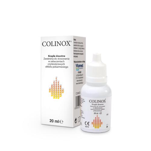 Colinox, krople doustne przeciw kolkom i wzdęciom, 20 ml