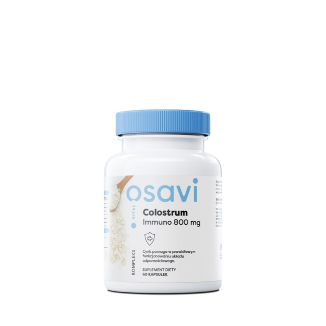 Osavi Colostrum Immuno, kapsułki z zawartością cynku, 60 szt.