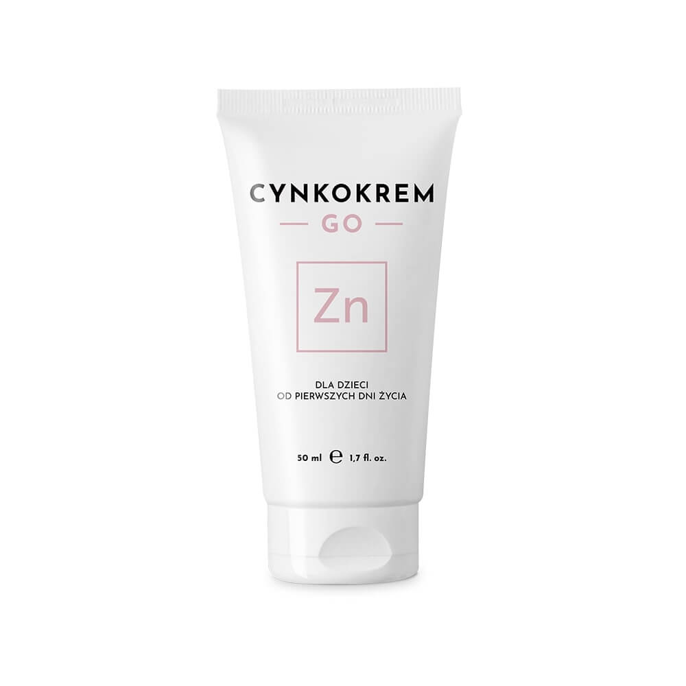 Cynkokrem Go, do stosowania na skórę dla dzieci od pierwszych dni życia, 50 g