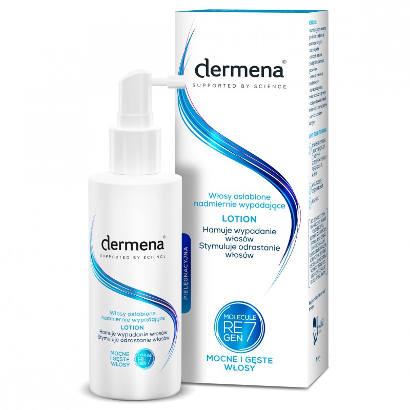 Dermena Lotion, do włosów osłabionych i nadmiernie wypadających, 150 ml