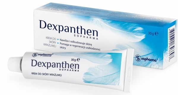 Dexpanthen Sopharma, krem do skóry wrażliwej, 30 g