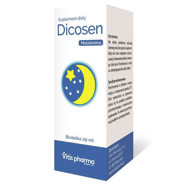 Dicosen krople z melatoniną, 25 ml
