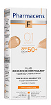 Pharmaceris F fluid ochronno – korygujący SPF 50+, odcień 01, 30 ml