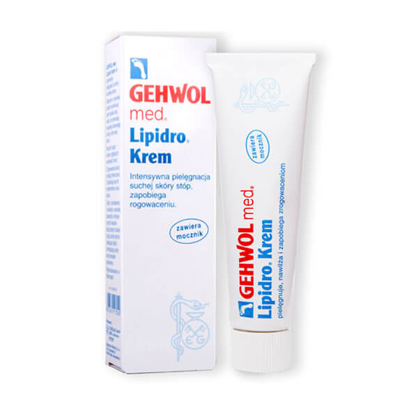 Gehwol Lipidro, krem intensywnie nawilżający do stóp, 75 ml