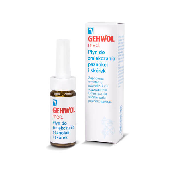 Gehwol Erweicher, płyn do zmiękczania paznokci i skórek, 15 ml