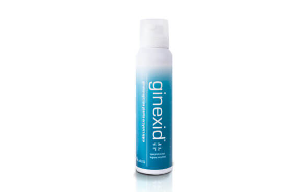Ginexid, pianka ginekologiczna oczyszczająca do higieny intymnej, 150 ml