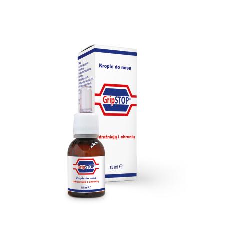 Grip Stop, Spray udrażniający do nosa, 20 ml