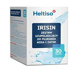 Heltiso Irisin, zestaw uzupełniający do płukania nosa i zatok 30 saszetek