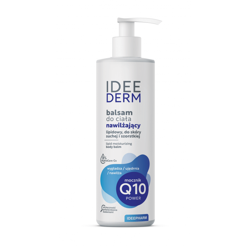 IDEEPHARM IDEEDERM, balsam do ciała nawilżający, 400 ml