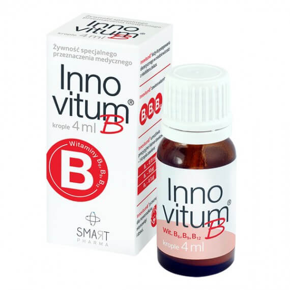 Innovitum B, krople z witaminą B, 4 ml