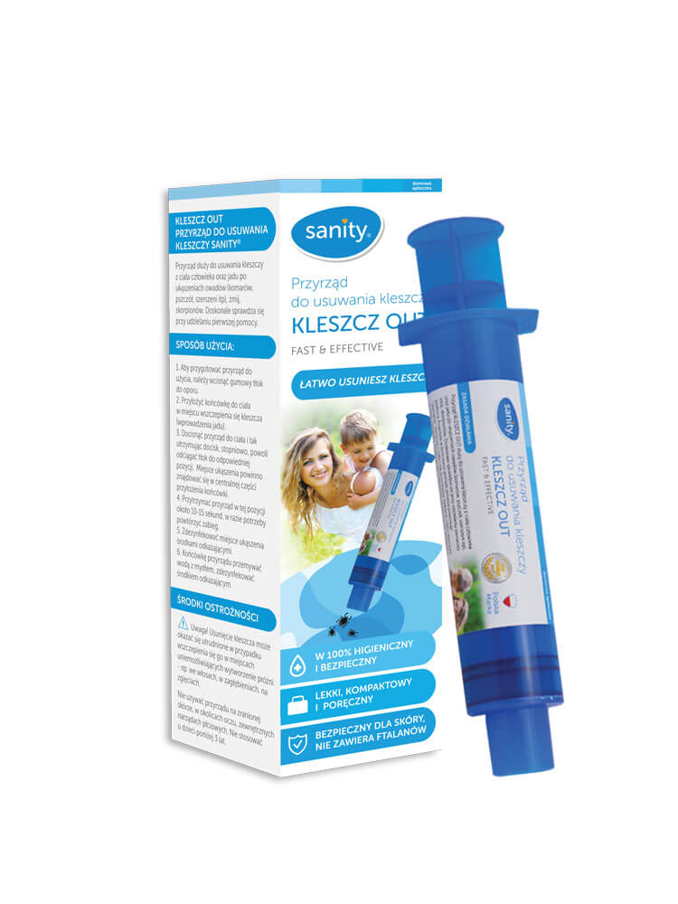 KLESZCZ OUT przyrząd do usuwania kleszczy,1 szt.