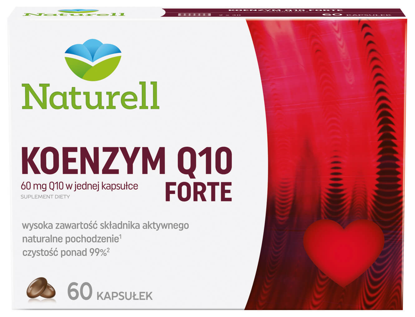 Naturell Koenzym Q10 Forte, kapsułki, 60 szt.