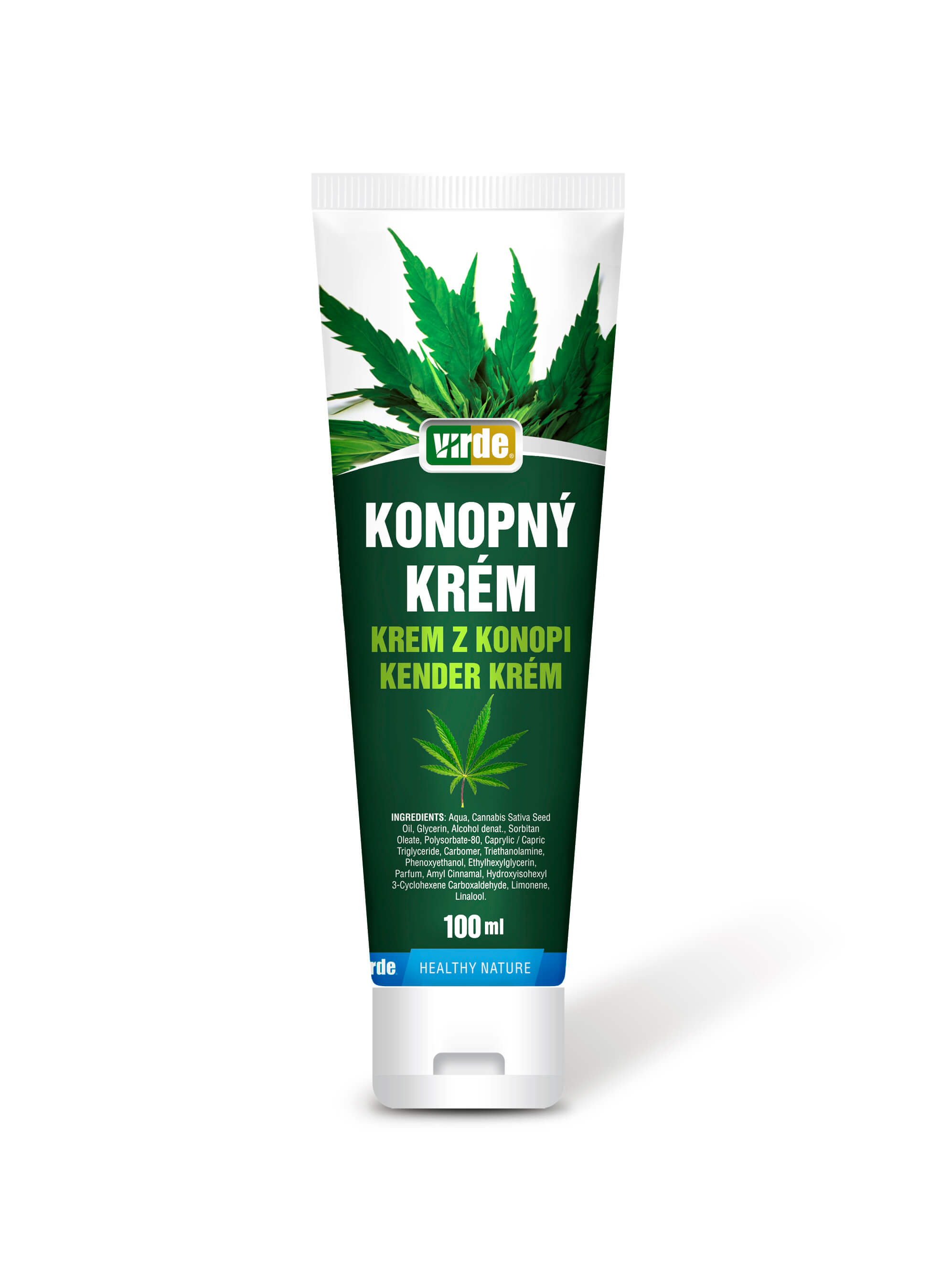 Virde Krem Konopny przynoszący ulgę i rozluźnienie, 100 ml