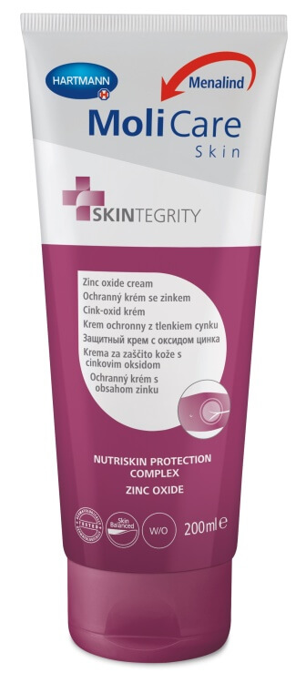 MoliCare Skin krem ochronny z tlenkiem cynku, 200 ml