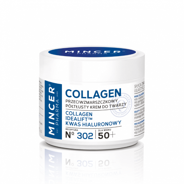 MP Collagen , krem do twarz przeciwzmarszczkowy półtłusty, 50 ml