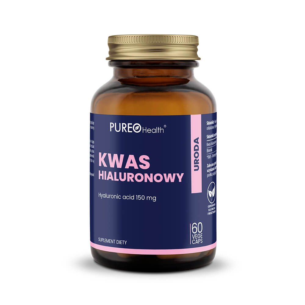 PUREO Health Kwas Hialuronowy kapsułki, 60 szt.