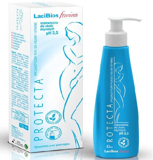 LaciBios Femina Protecta żel specjalistyczny do higieny intymnej pH 3,5, 150 ml