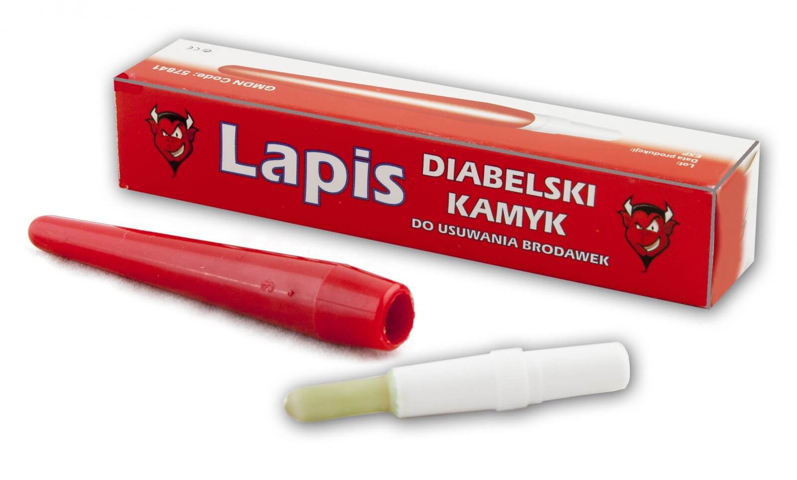 Lapis Diabelski kamyk sztyft do usuwania brodawek, 1 szt.