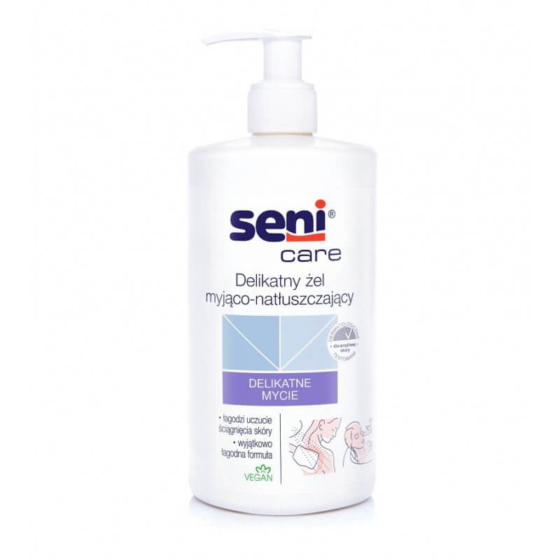 Seni Care delikatny żel myjąco-natłuszczający, 500 ml