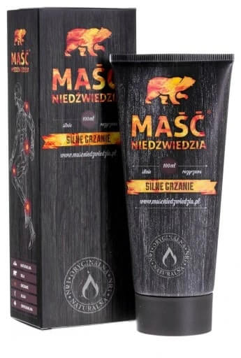 Maść Niedźwiedzia SILNE GRZANIE, intensywnie rozgrzewająca, 200 ml