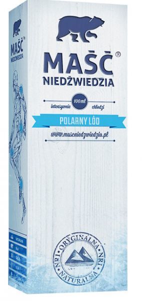 Maść Niedźwiedzia POLARNY LÓD, intensywnie chłodząca, 100 ml