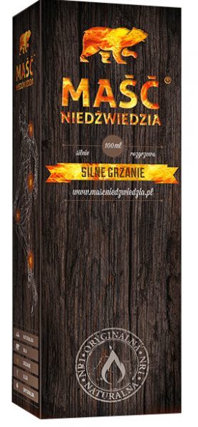 Maść Niedźwiedzia SILNE GRZANIE, intensywnie rozgrzewająca, 100 ml