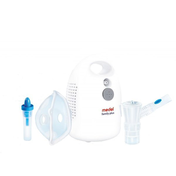 Medel Family Plus, inhalator z nebulizatorem do oczyszczania zatok + oczyszczacz do nosa
