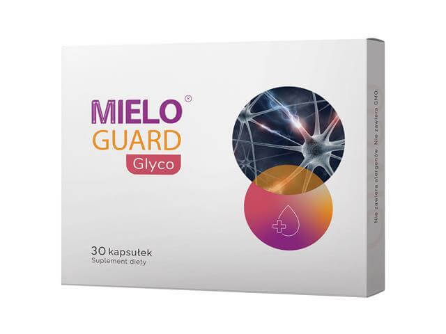 Mieloguard Glyco , kapsułki ze składnikami wspierającymi układ nerwowy, 30 szt.