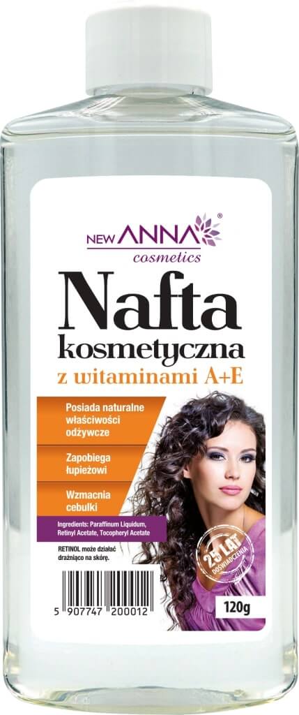 Nafta kosmetyczna z witaminami A i E, 160 ml