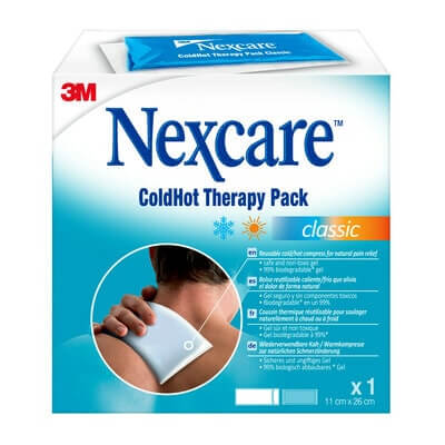 Nexcare ColdHot Therapy Pack Classic , kompres żelowy 11 cm x 26 cm, 1 szt.