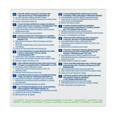 Nexcare ColdHot Therapy Pack Classic , kompres żelowy 11 cm x 26 cm, 1 szt.