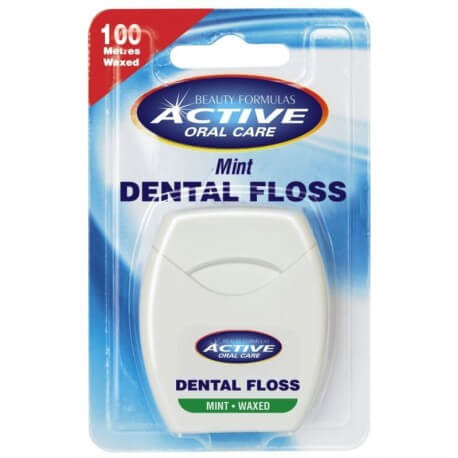 ACTIVE, miętowa nić dentystyczna, 100 m