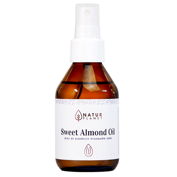 Olej Ze Słodkich Migdałów do demakijażu, masażu, pielęgnacji skóry, 100 ml 