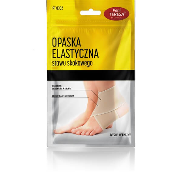 Opaska elastyczna stawu skokowego/taśma, rozmiar M, 1 szt.