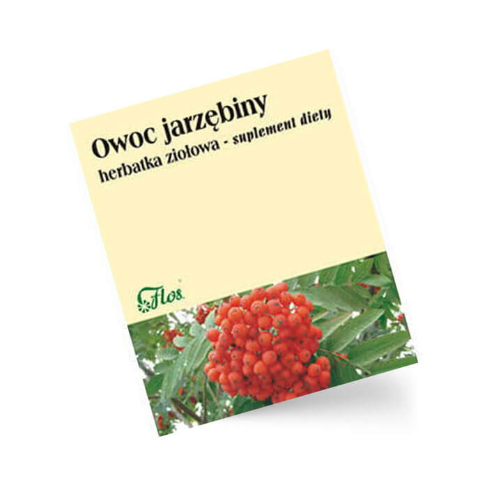 Owoc jarzębiny herbatka ziołowa, 50 g