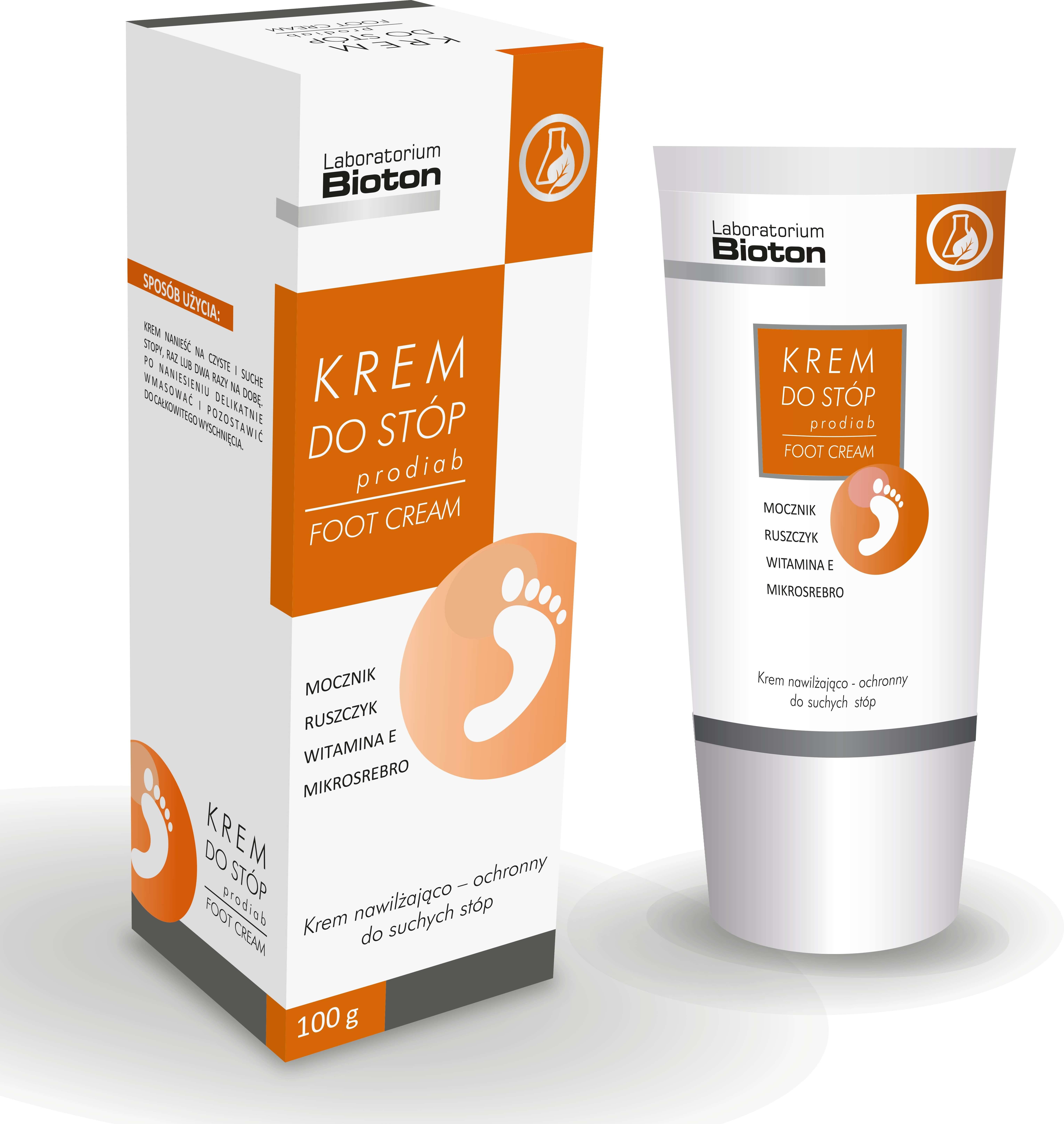 Krem do stóp Prodiab z mocznikiem i witaminą E, 100 g