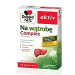 Doppelherz aktiv Na wątrobę Complex kapsułki ze składnikami usprawniającymi pracę wątroby, 30 szt.