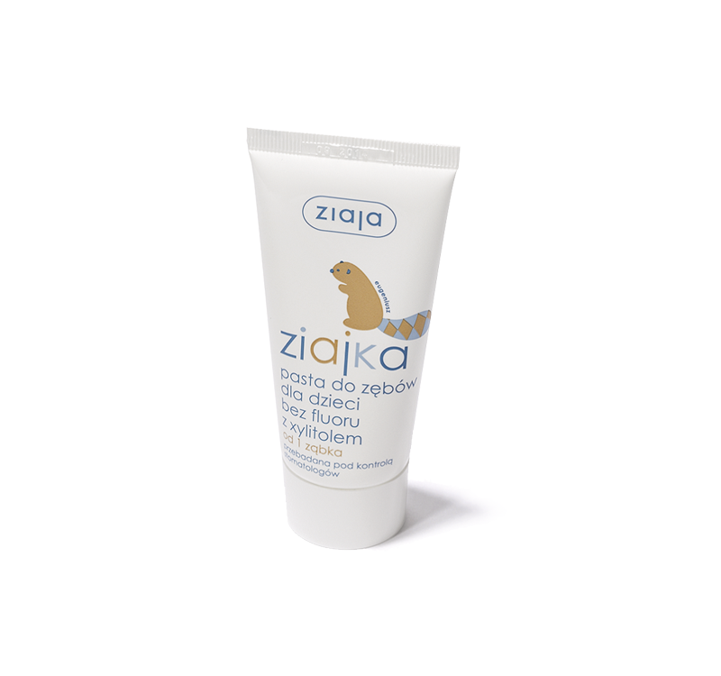 Ziajka pasta do zębów czary mary, dla dzieci bez fluoru o smaku owoców leśnych, 50 ml
