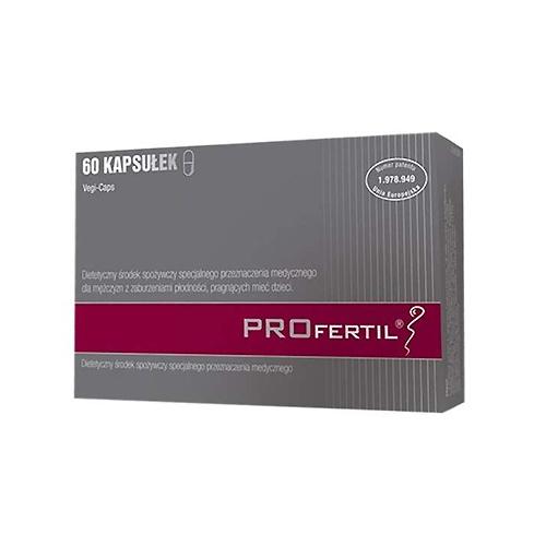 PROfertil kapsułki dla mężczyzn ze składnikami wspomagającymi płodność, 60 szt.