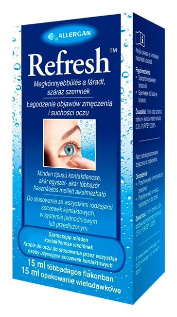 Refresh, krople do oczu, 15 ml