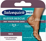 SALVEQUICK Blister Rescue Mix plastry na pęcherze, 6 szt.