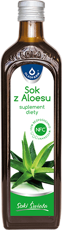 Sok z aloesu, ze składnikami wspomagającymi odporność, 500 ml