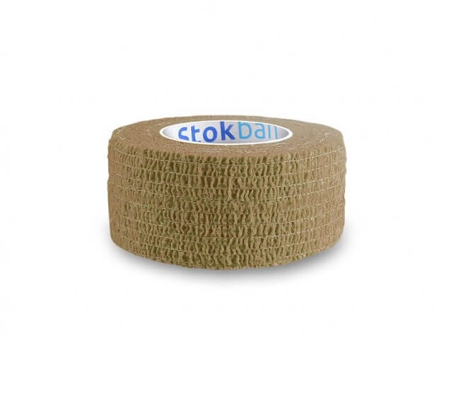 Samoprzylepny bandaż elastyczny STOKBAN brązowy 2,5 cm x 4,5 m, 1 szt.