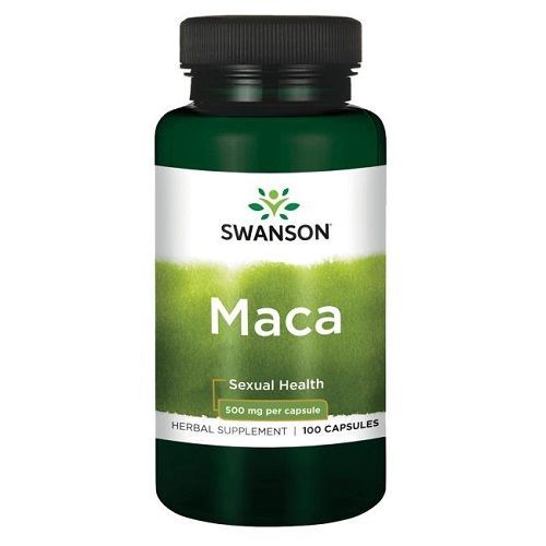 Swanson Maca 500 mg, kapsułki, 100 szt.